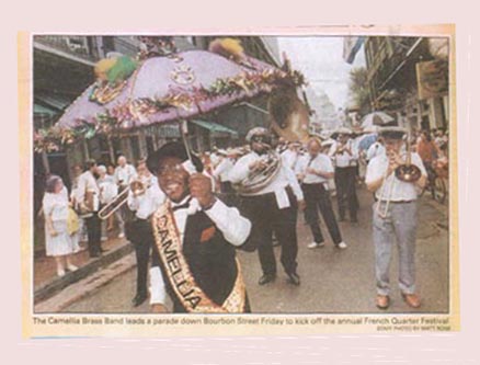 David Braidley and Mick Clift New Orleans 1992